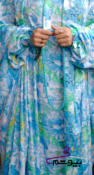 چادر نماز آستین دار کدری 37